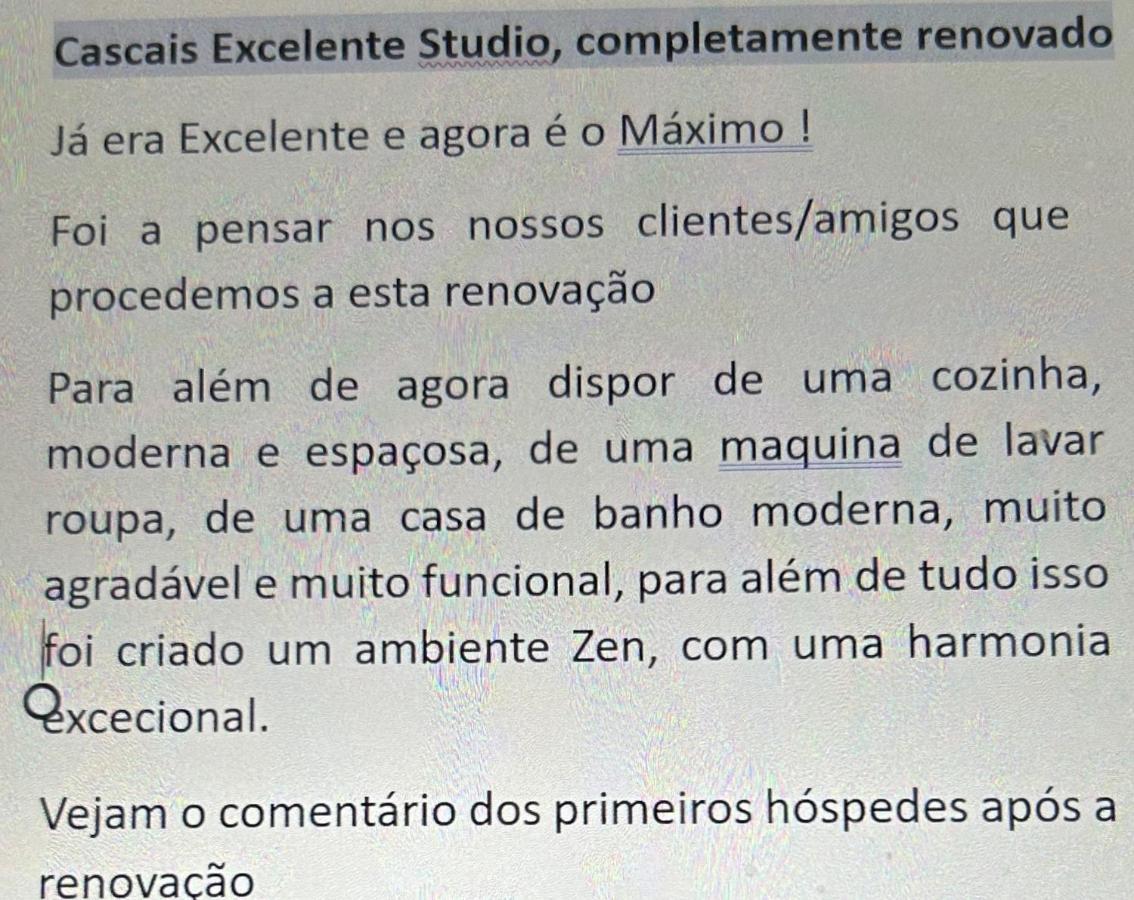Cascais Excellent Studio Екстер'єр фото